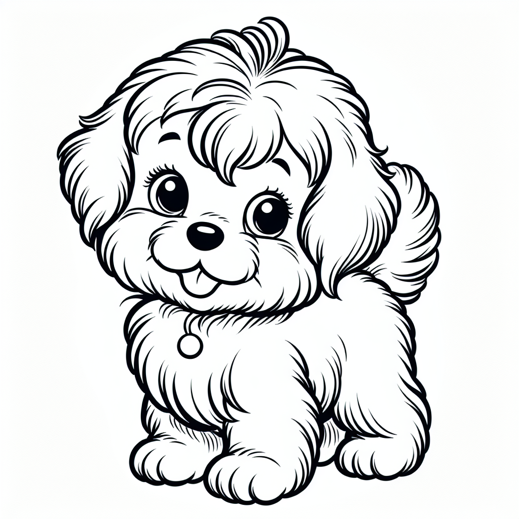 Kid Game To Develop Drawing Skill With Easy Gaming Level For Preschool Kids,  Drawing Educational Tutorial For Dog Puppy Royalty Free SVG, Cliparts,  Vectors, and Stock Illustration. Image 77681839.