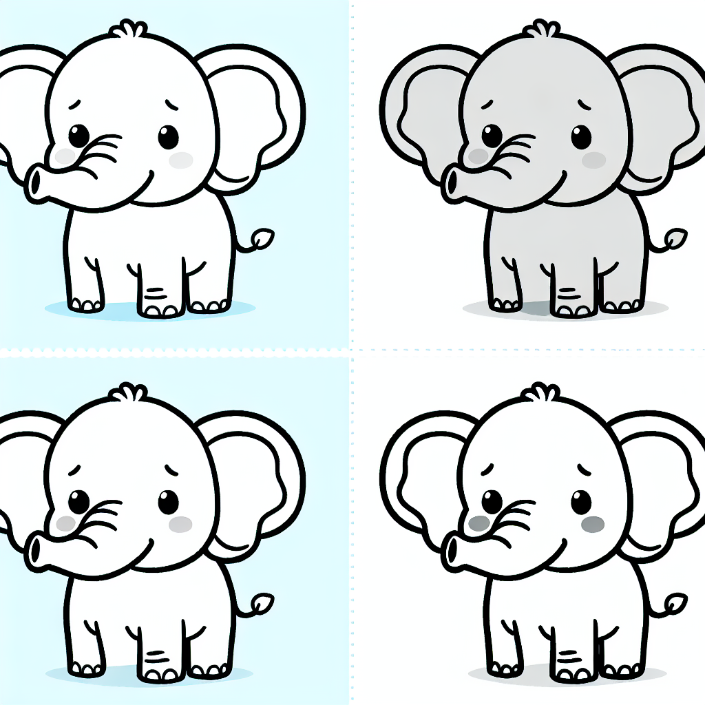 Start Your Elephant Coloring Exploration Game- SplashLearn