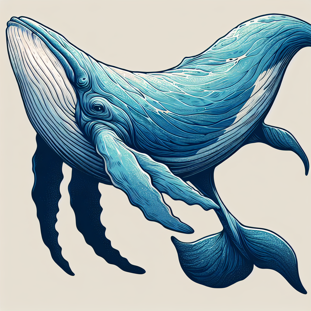 Draw Simple - Drawing a blue whale easy HD drawing on... | Facebook