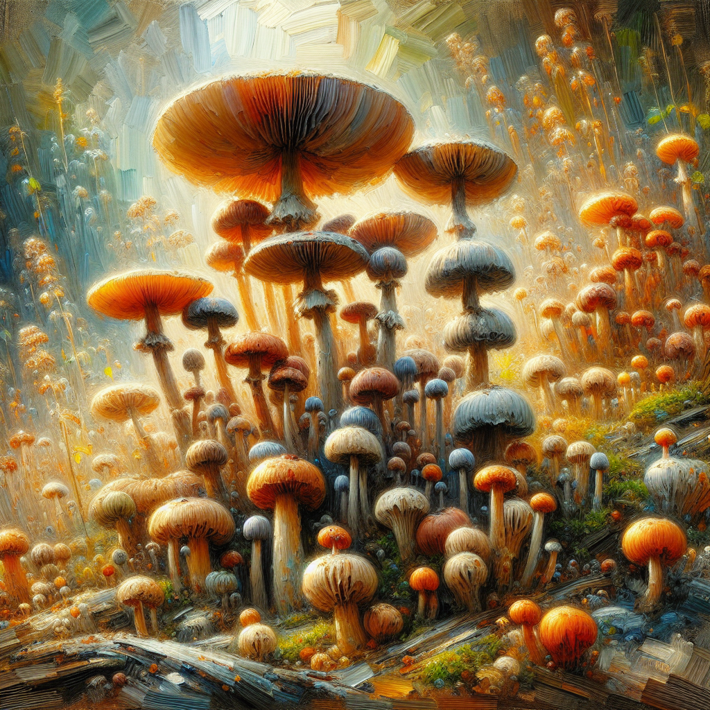 Dynamic Fungal Diversity in Impressionist Art