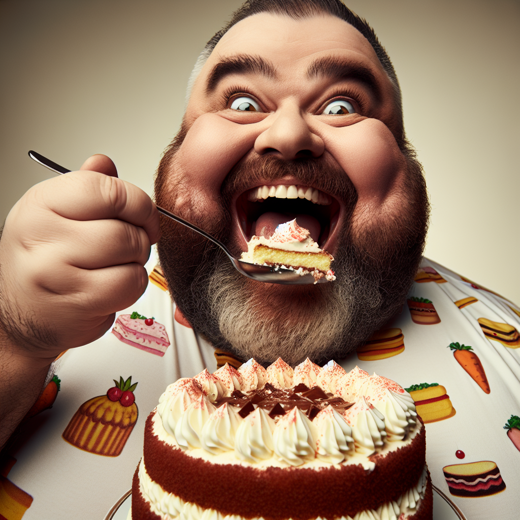 Download Person Eating Cake Royalty Free Stock Photo and Image