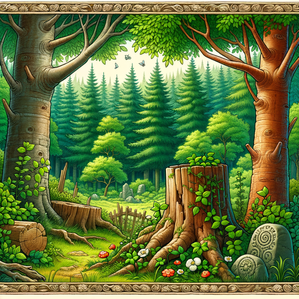 Beautiful Forest Glade Stream Forest 3d Stock Illustration 1709299288 |  Shutterstock