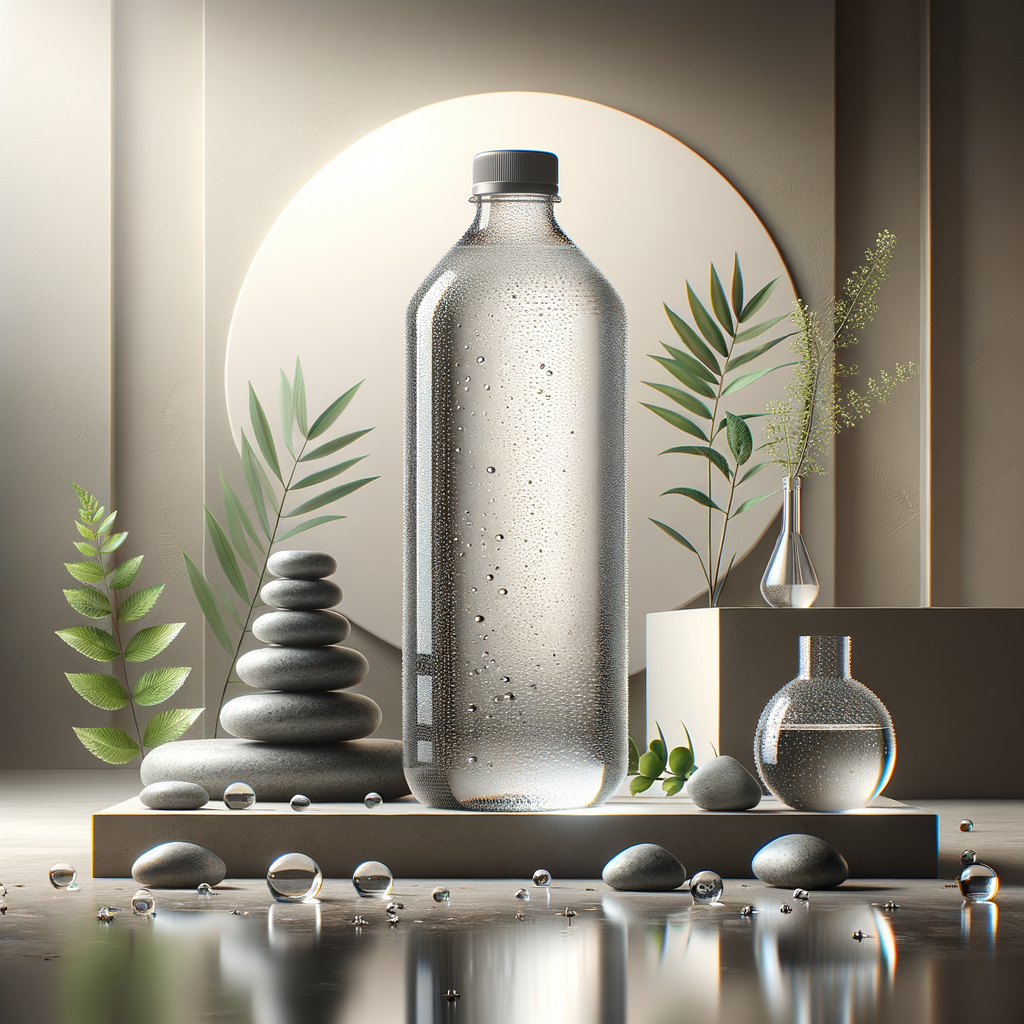 Ultimate Luxury Mineral Water Bottle - Premium Glass Design