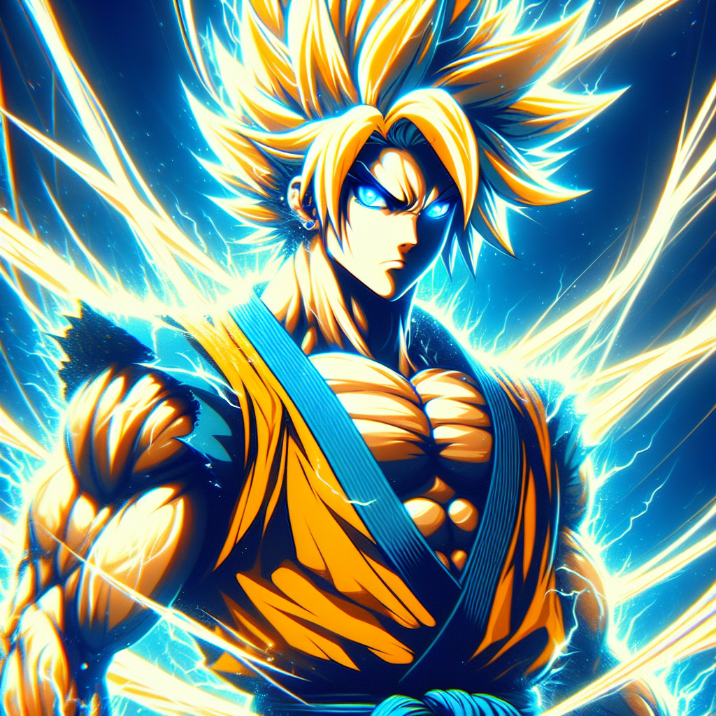 My take on Goku and Gohan's Potara fusion! (OC) : r/dbz