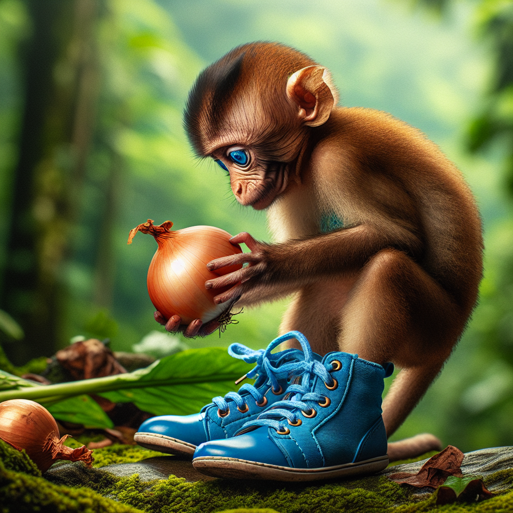 Curious Monkey in Surreal Abstract Jungle (generative AI) Stock  Illustration - Illustration of curious, jungle: 269684875