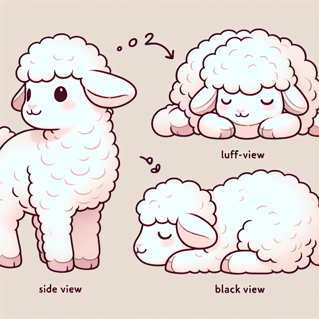 How to Draw A Cute Sheep || Cute and Beautiful Sheep Drawing || YZArts -  YouTube