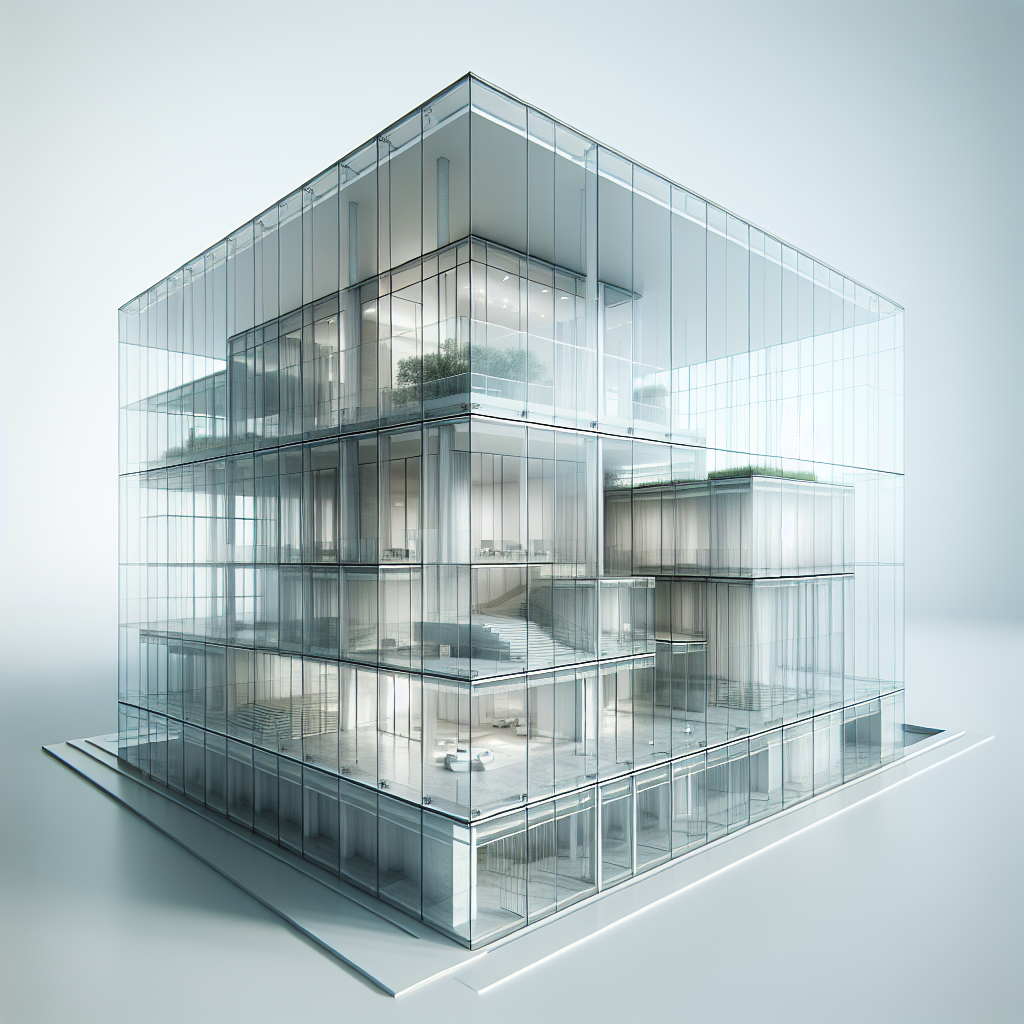 Architecture best sale model glass