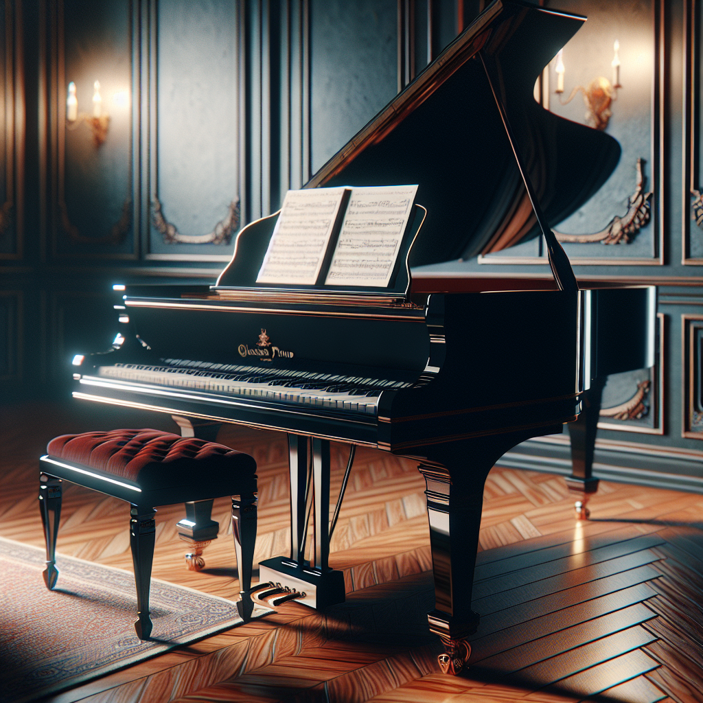 Piano clássico elegante com bom gostoPiano clássico elegante com bom gosto  