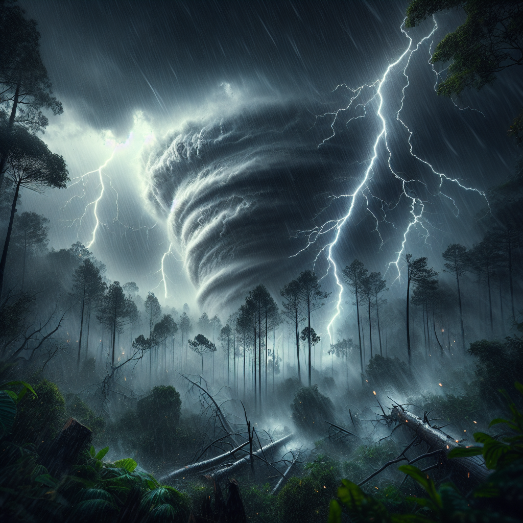 Lightning And Thunder PNG Image, Thunder And Lightning, Heavily