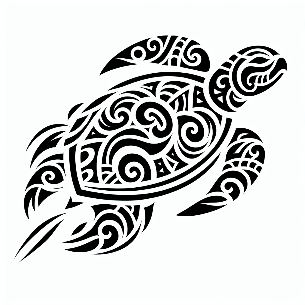 Decorative Graphic Turtle Tattoo Style Stock Illustration - Download Image  Now - Turtle, Indigenous Culture, Small - iStock